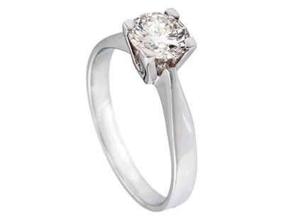 Anello con Brillante