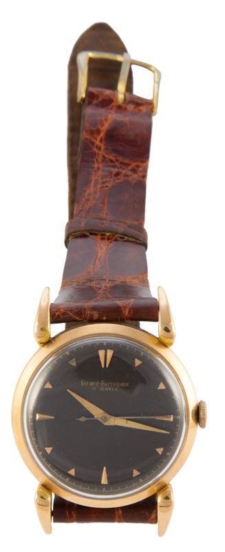 Orologio Giraud Peregoux Casso Oro Rosa Cinturino Pelle
