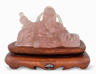 Scultura in Quarzo Rosa