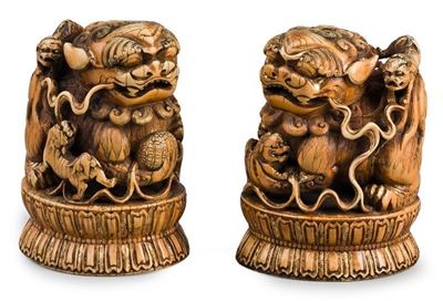 Coppia di Sculture