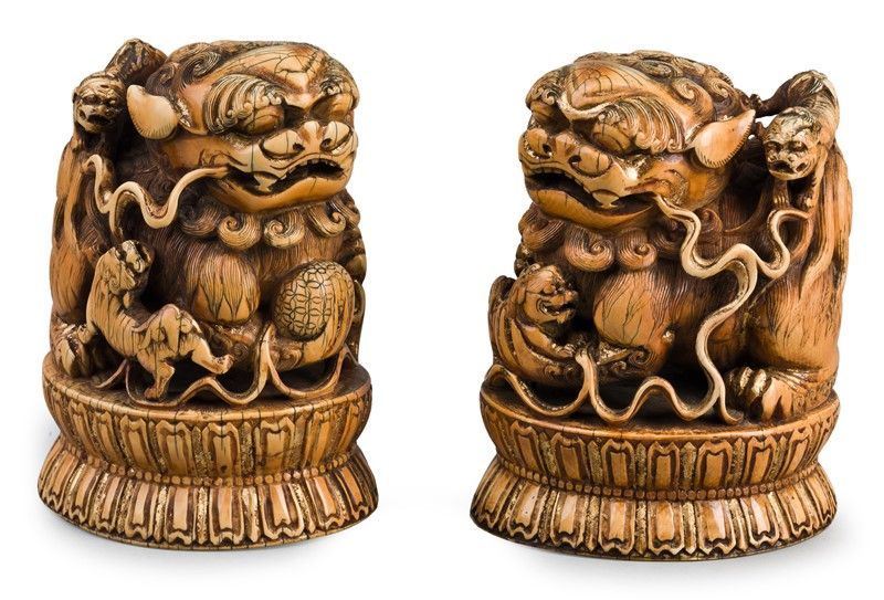 Coppia di Sculture