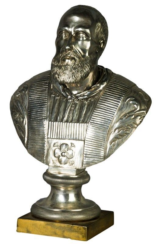Filippo Grimaldi - Busto in argento