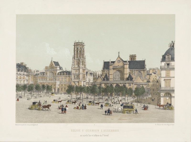 féLIX Benoist - Vedute di Parigi
