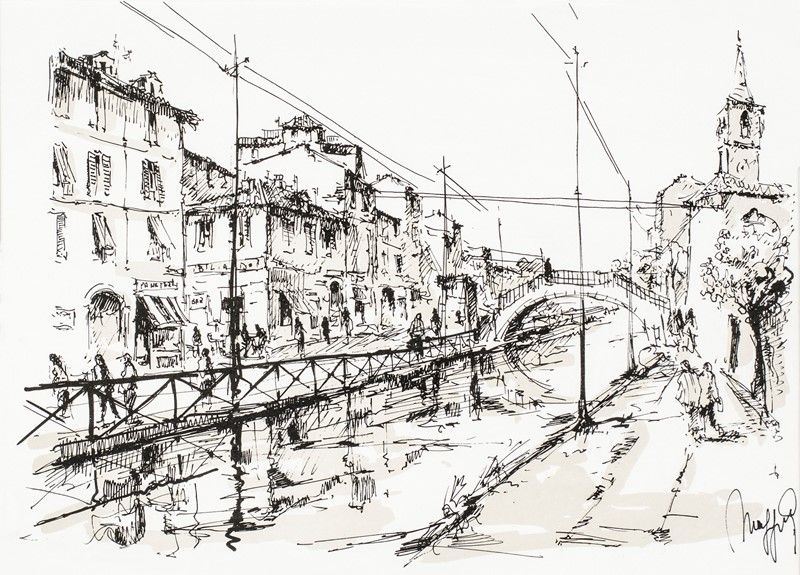 Giampietro Maggi - Scorcio di Venezia