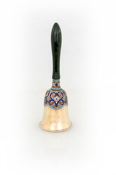 Campana in Argento Dorato