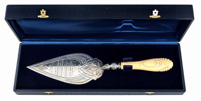 Cazzuola in Argento