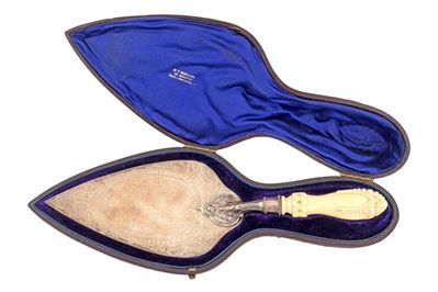 Cazzuola in Argento