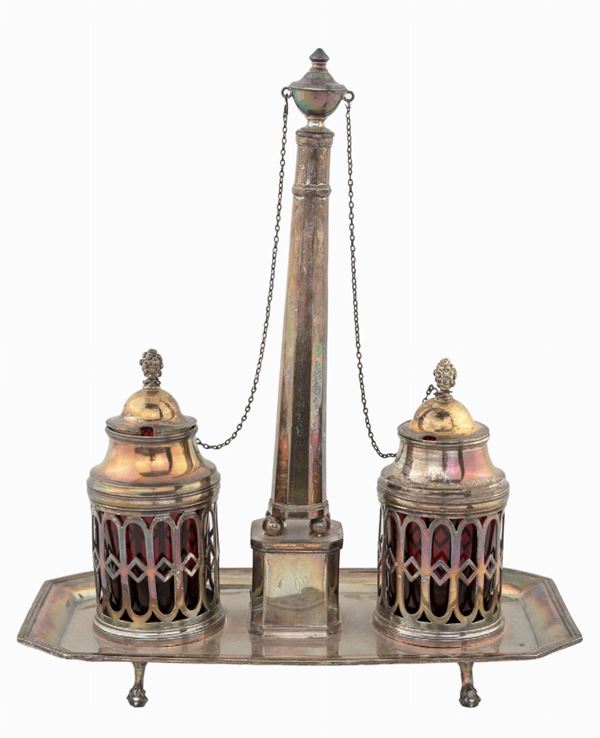 Cruet in argento