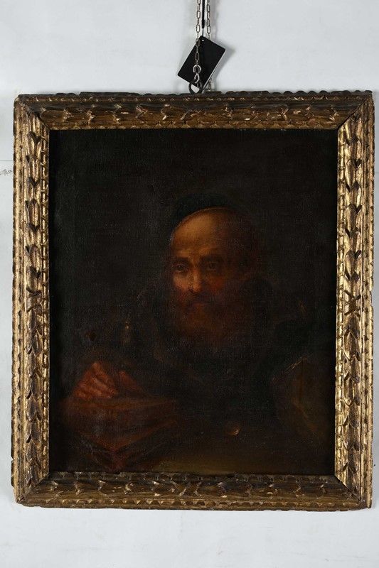 Pittore del XVII Secolo - Testa di Filosofo