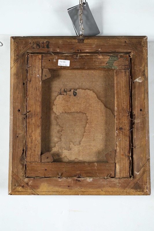 Scuola Piemontese Prima Metà XIX Secolo - Ritratti di Gentiluomini