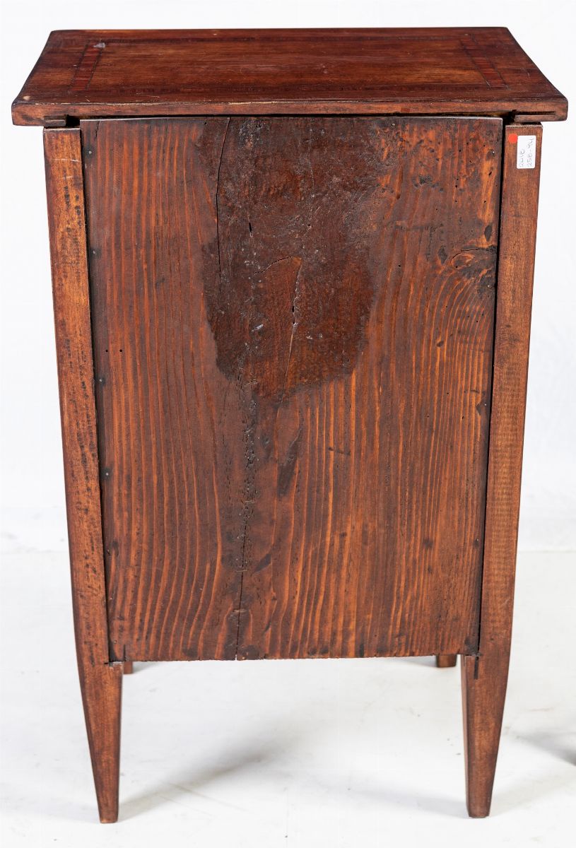 Comodino in Legno Patinato