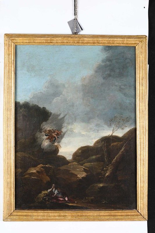Pier Francesco Mola - Paesaggio con Santa Maria Maddalena