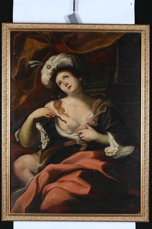 Scuola Emiliana del XVII Secolo - Cleopatra