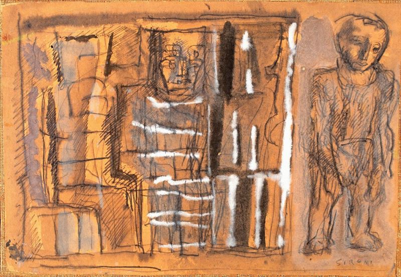 Mario Sironi - Composizione con Figure