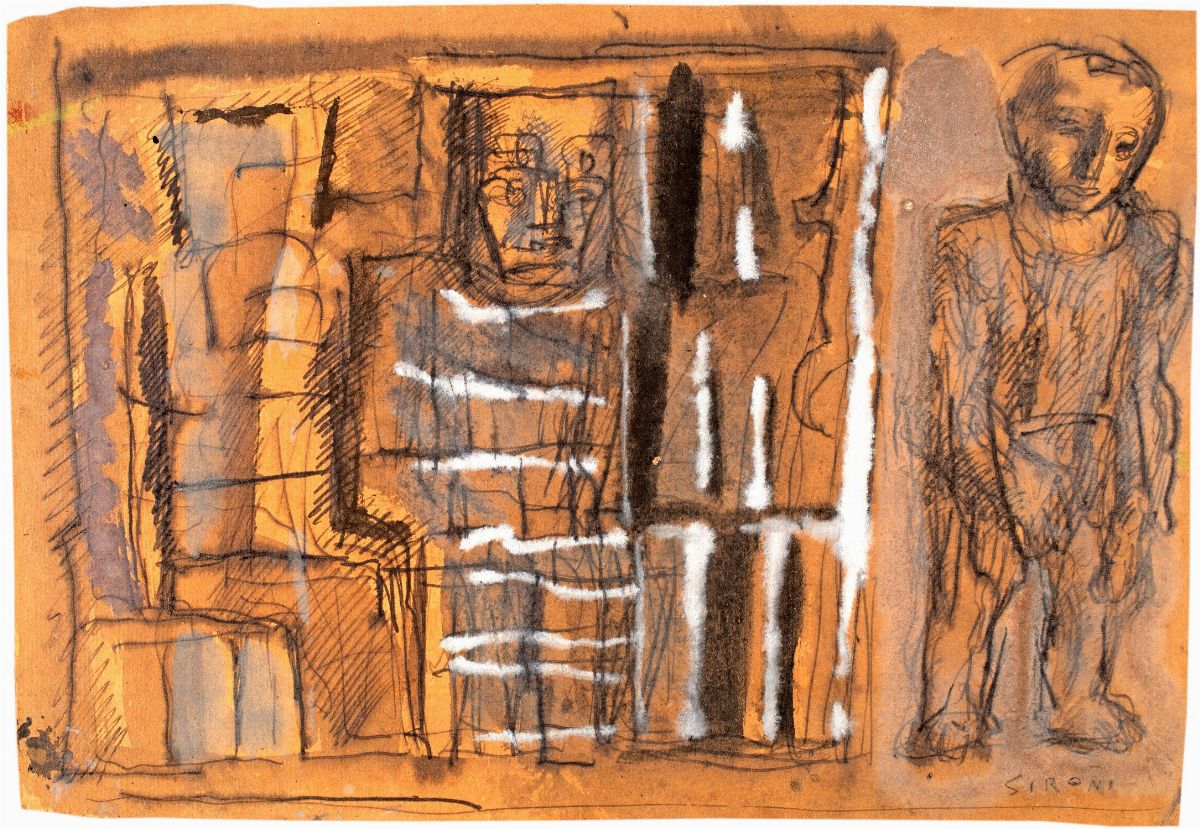 Mario Sironi - Composizione con Figure