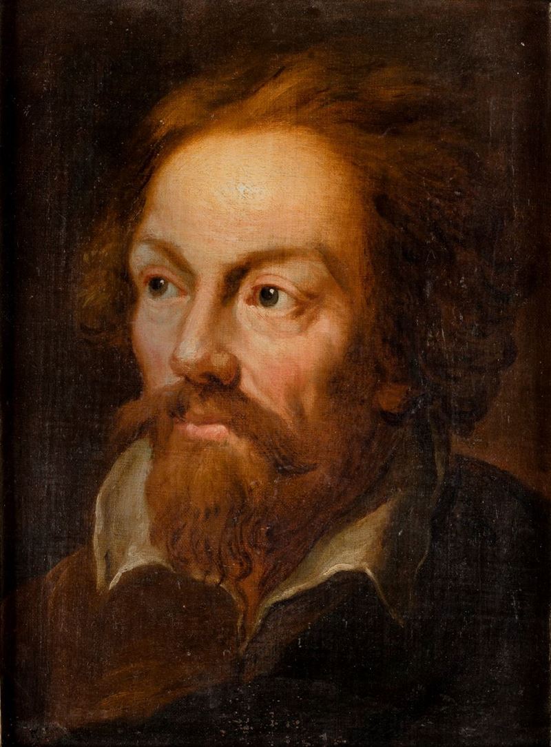 Scuola Fiamminga del XVII Secolo - Ritratto Virile