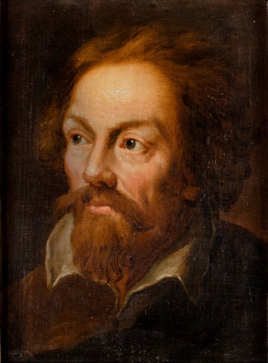 Scuola Fiamminga del XVII Secolo - Ritratto Virile