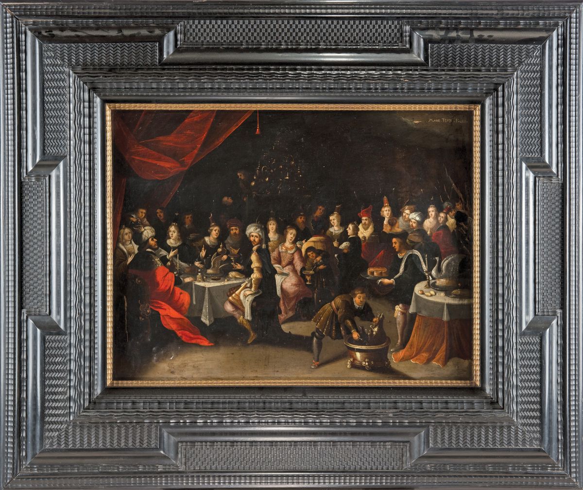 Ambrosius Francken i Detto il Vecchio - Il Banchetto di Baldassarre