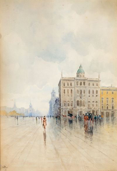 Veduta di Città Europea