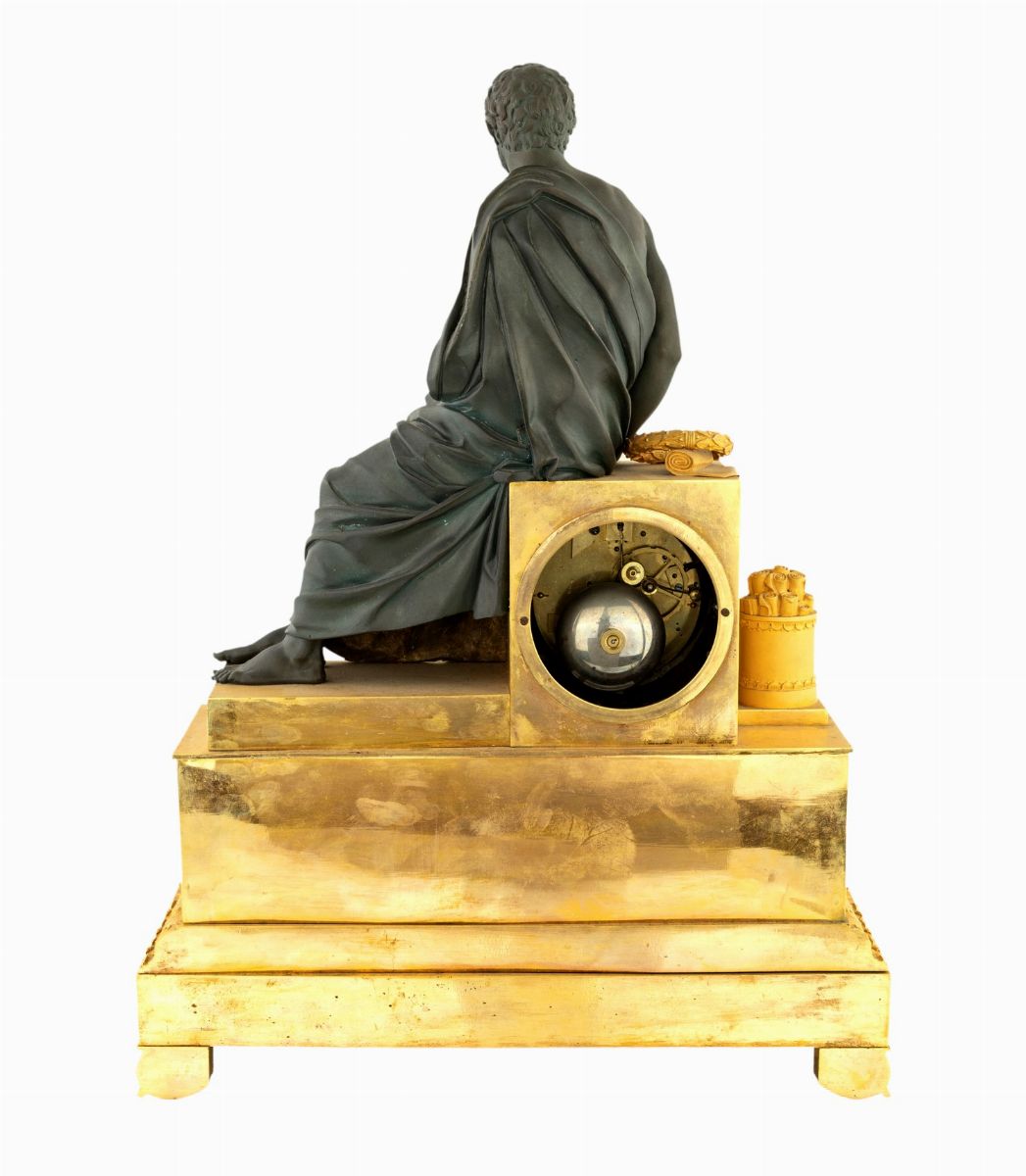 Orologio in Bronzo Dorato