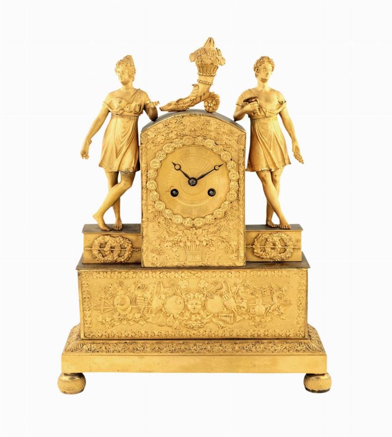 Orologio in Bronzo Dorato