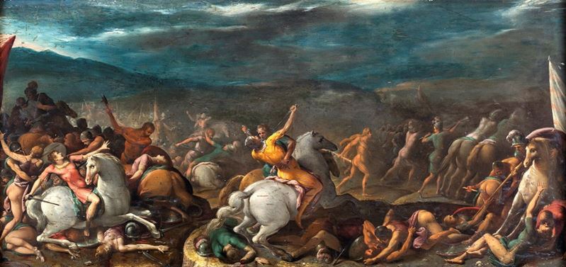 Gaspare Celio - Ercole e Teseo Contro le Amazzoni