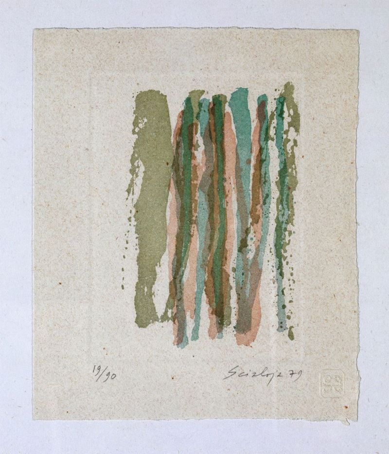 Toti Scialoja - Astratto