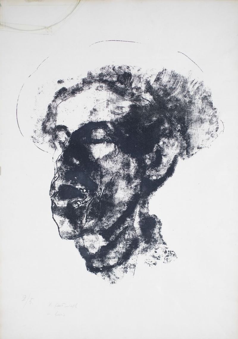 Vincenzo Gaetaniello - Testa D'uomo con Cappello
