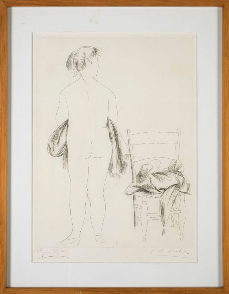 Giacomo Manzù - Nudo di Donna