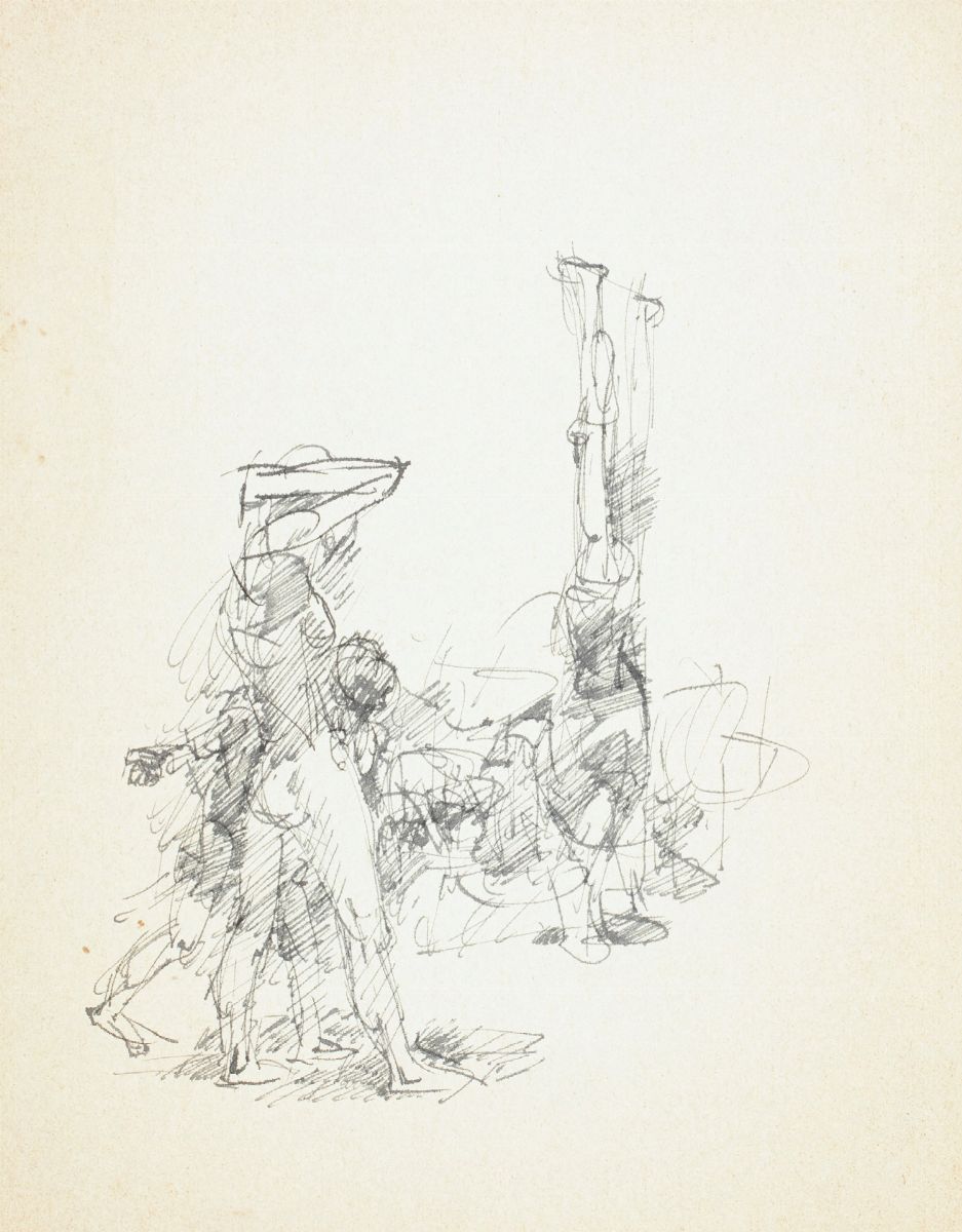 Valeriano Ciai - Lotto di 19 Disegni Preparatori