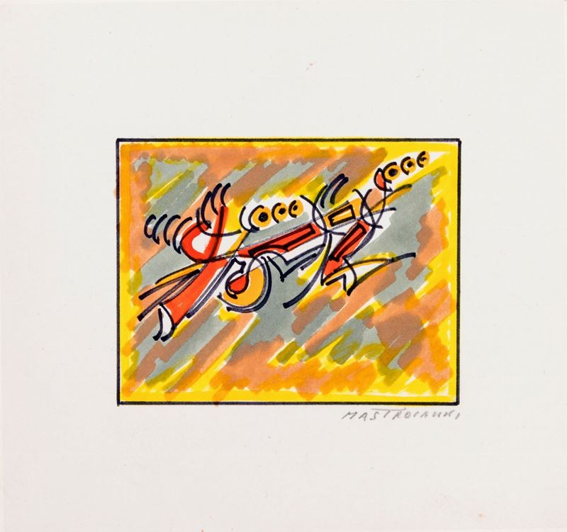 Umberto Mastroianni - Lotto di Tre Disegni