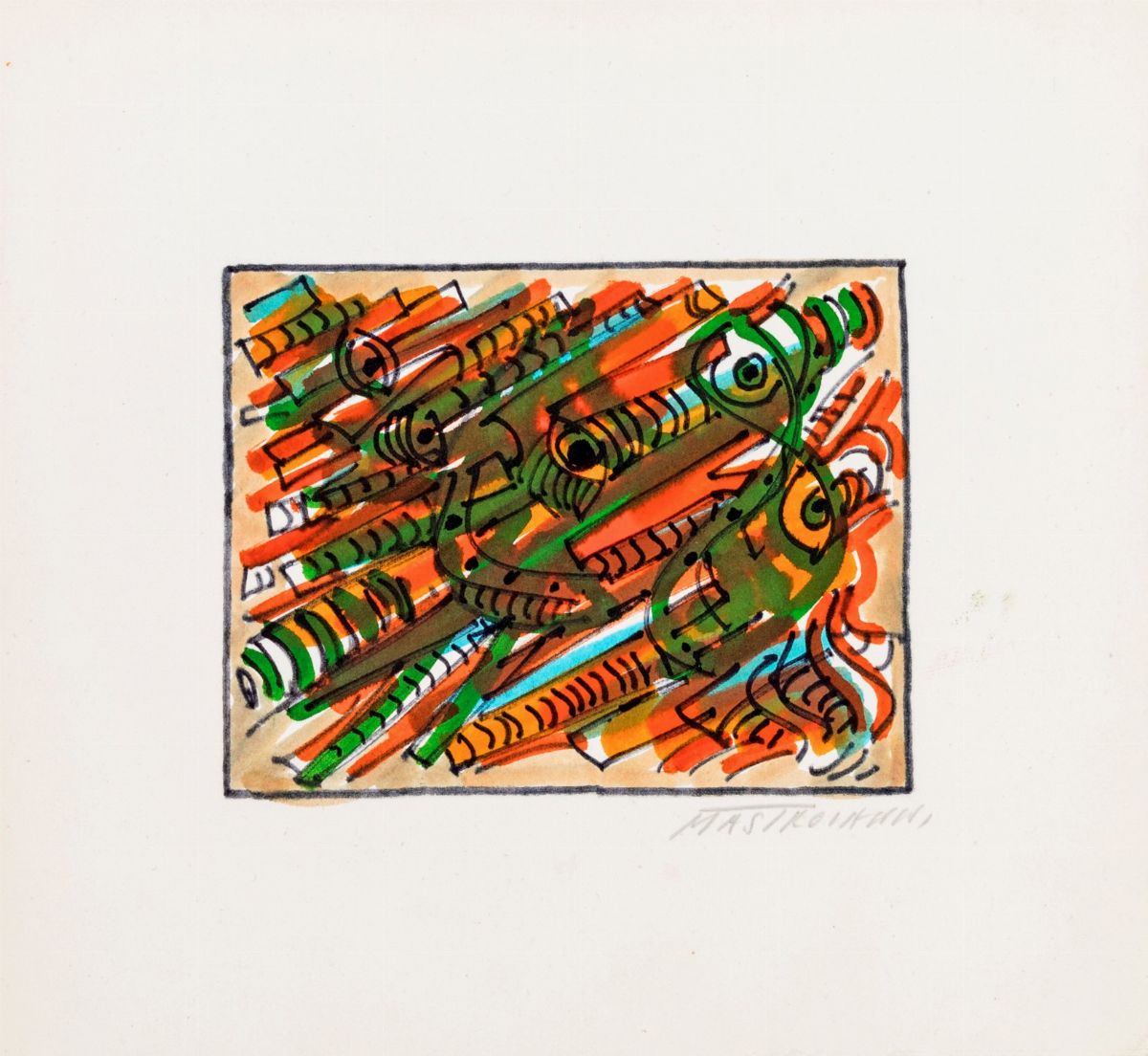 Umberto Mastroianni - Lotto di Tre Disegni