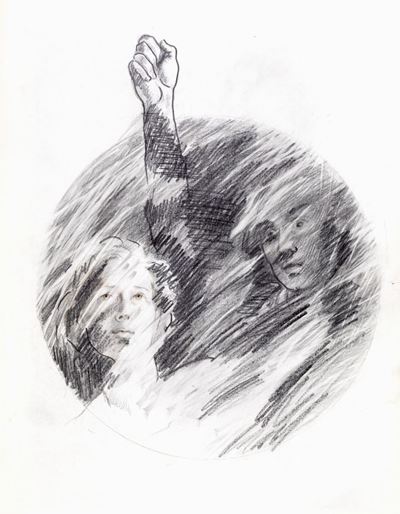 Lotto di Tre Disegni