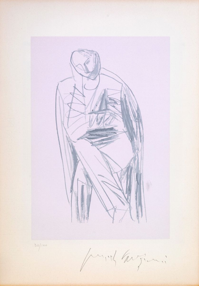 Pericle Fazzini - Cartella di 5 Serigrafie