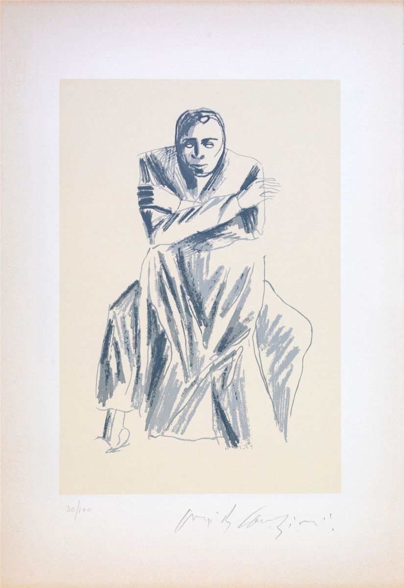 Pericle Fazzini - Cartella di 5 Serigrafie