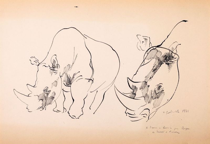 Vincenzo Gaetaniello - Lotto di 3 Disegni