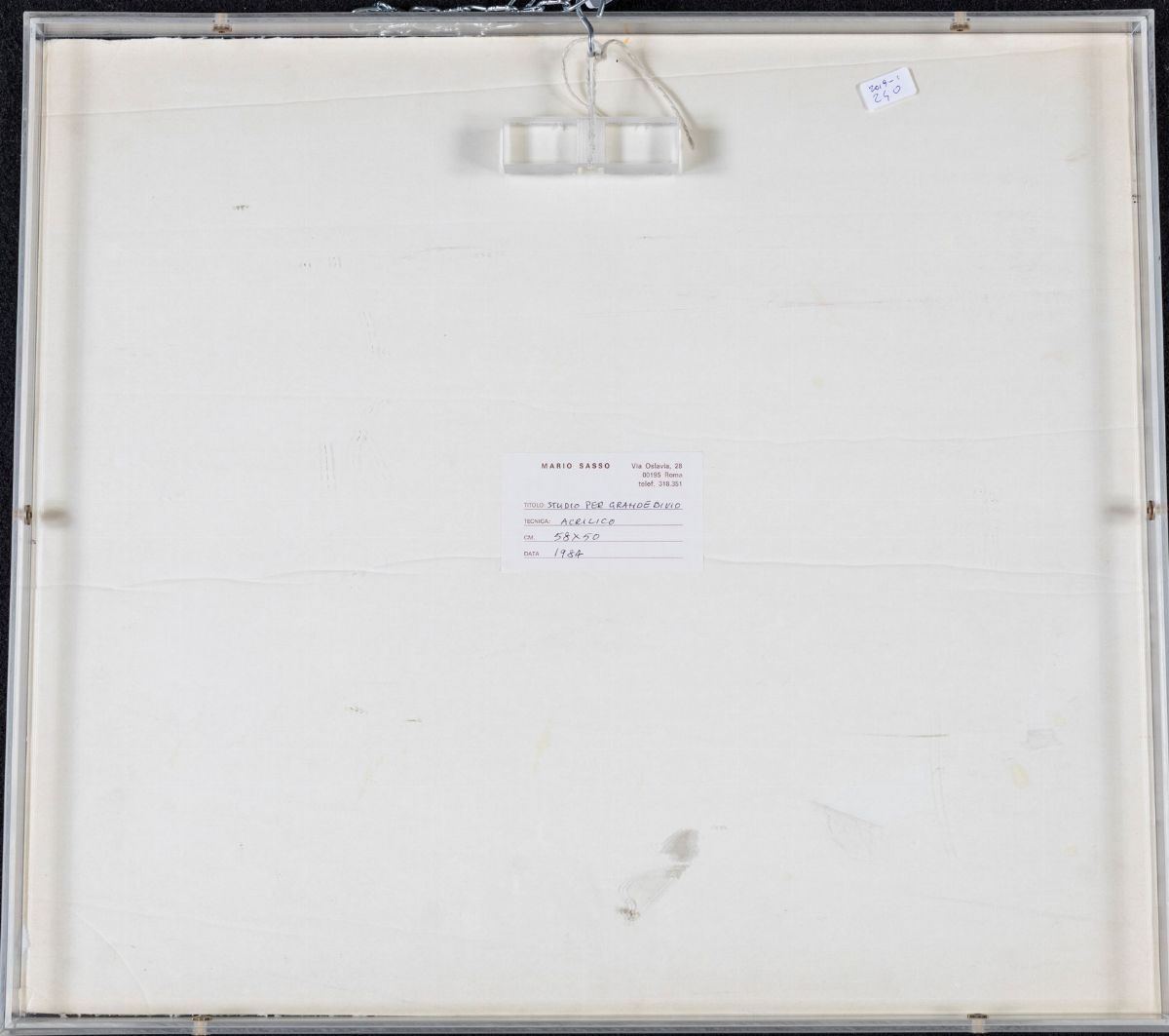 Mario Sasso - Studio per Grande Bivio