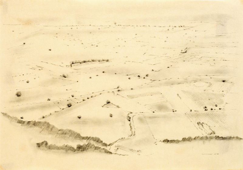 Mario Sasso - Studio per Paesaggio