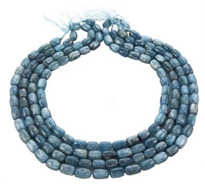 4 Fili Sciolti di Barilotti di Kyanite Gr 231,40