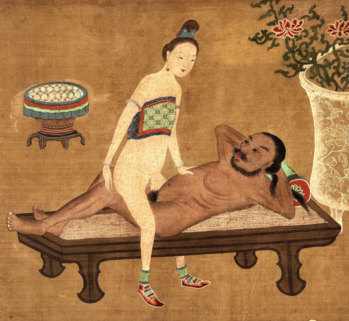 Cartella Contente Otto Illustrazioni Erotiche