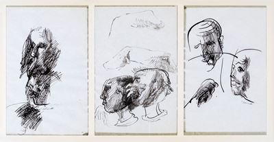 Lotto di Tre Disegni