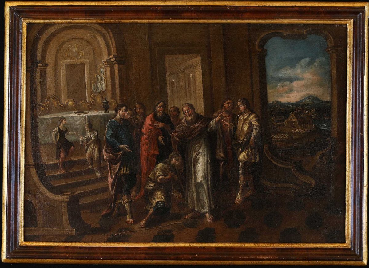 Scuola Veneta del XVII Secolo - Il Ritorno del Figliol Prodigo