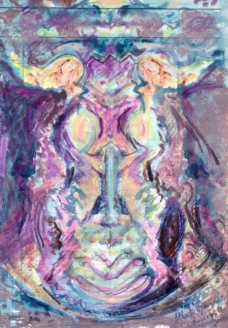 Alberto Bragaglia - Bozzetto