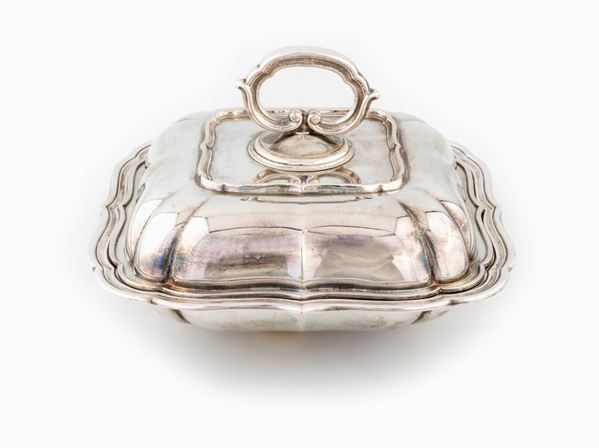 Portavivande in argento  - Asta Antiquariato Dipinti Antichi e del XIX secolo, Arredi, Tappeti, e Argenti - Casa d'Aste Arcadia