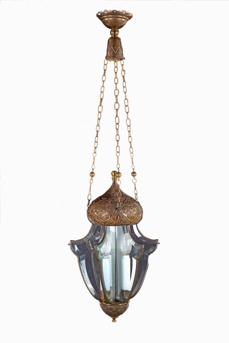 Lampada Pensile in Rame
