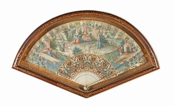Ventaglio  - Asta Antiquariato Dipinti Antichi e del XIX secolo, Arredi, Tappeti, e Argenti - Casa d'Aste Arcadia
