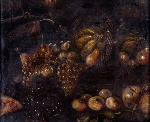 Anonimo del XIX secolo - Natura morta di frutta