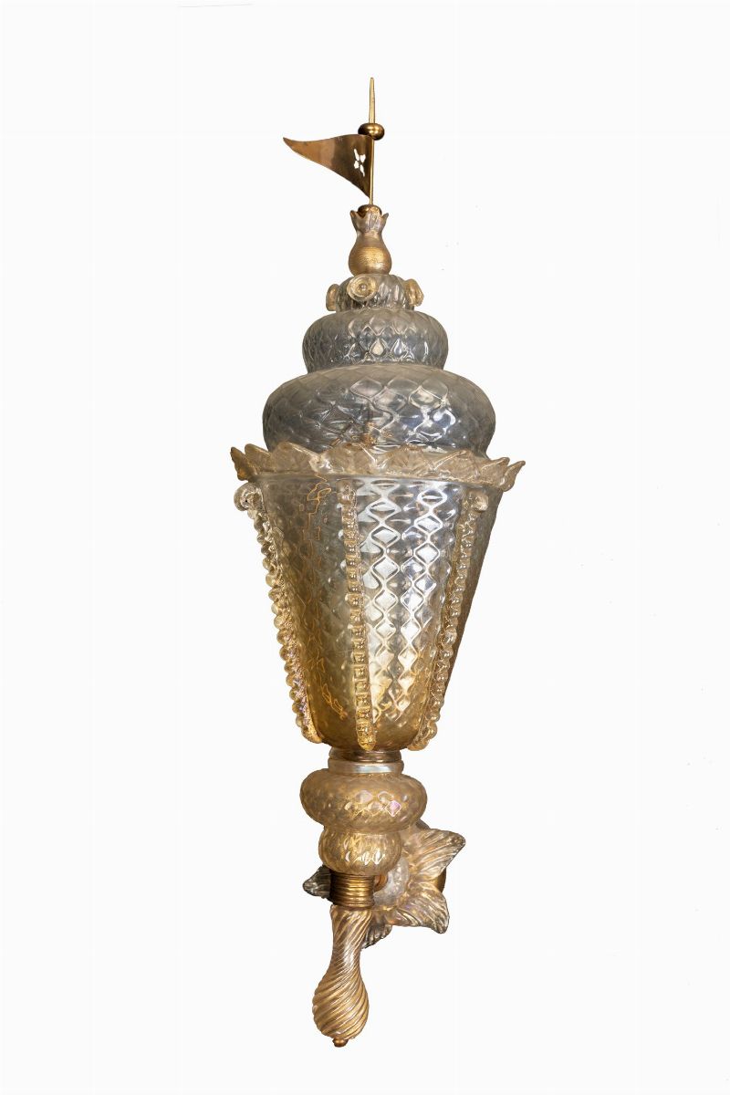 Barovier & Toso - Coppia di Appliques