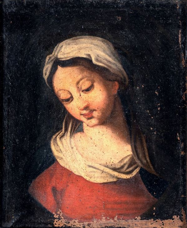 Scuola italiana della fine del XVII secolo - Madonna