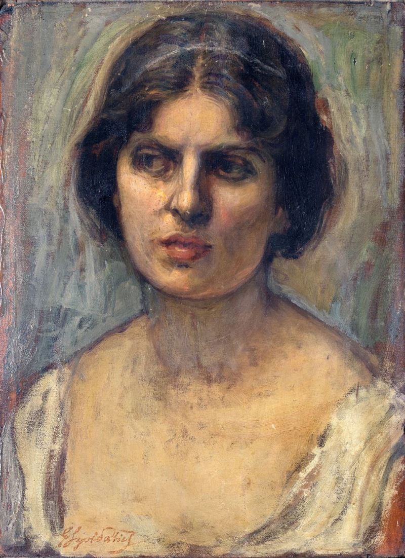 Giorgio Szoldatics - Ritratto di Giovane Donna
